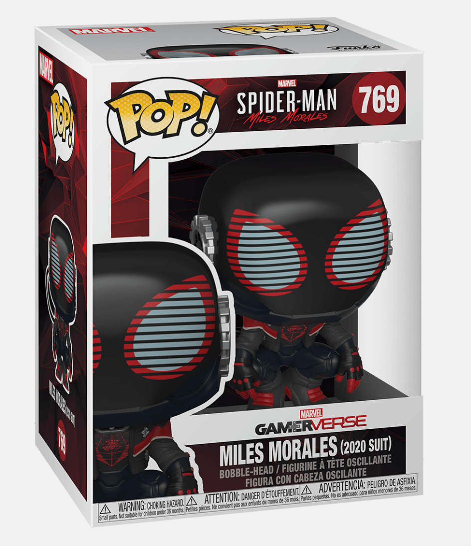 Funko Pop! Games: Marvel’s Spider-Man: Miles Morales - Miles 2020 Suit 769