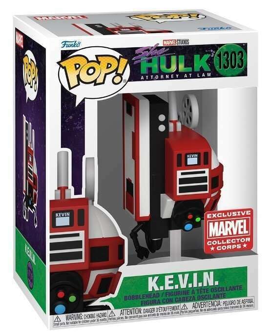 Funko POP! Marvel Studios She Hulk Attorney At Law K.E.V.I.N. 1303