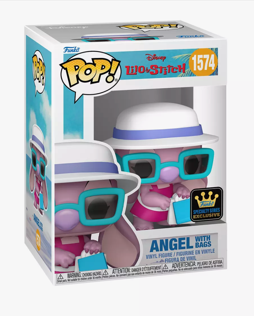 Funko Lilo & Stitch Pop! Angel with Bags Specialty Series Vinyl Figure 1574