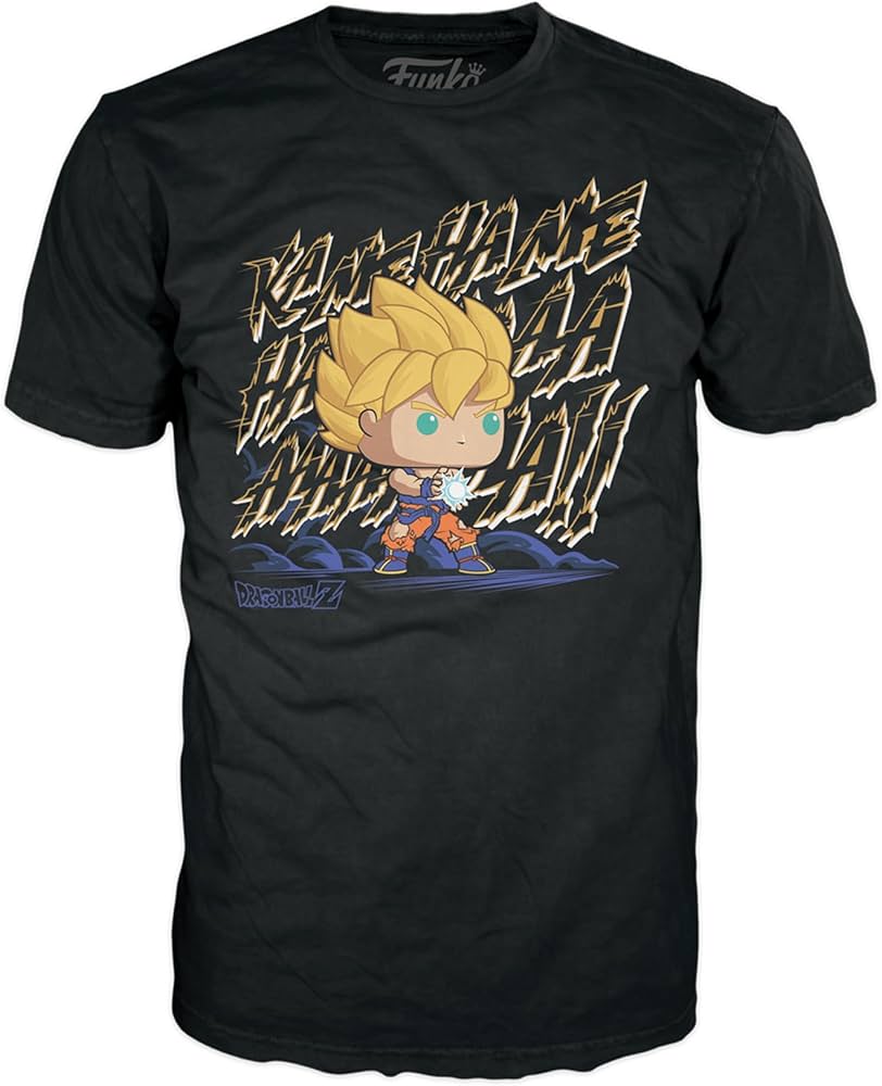 Funko POP! Dragonball Z Goku Kamehameha Adult Boxed Tee