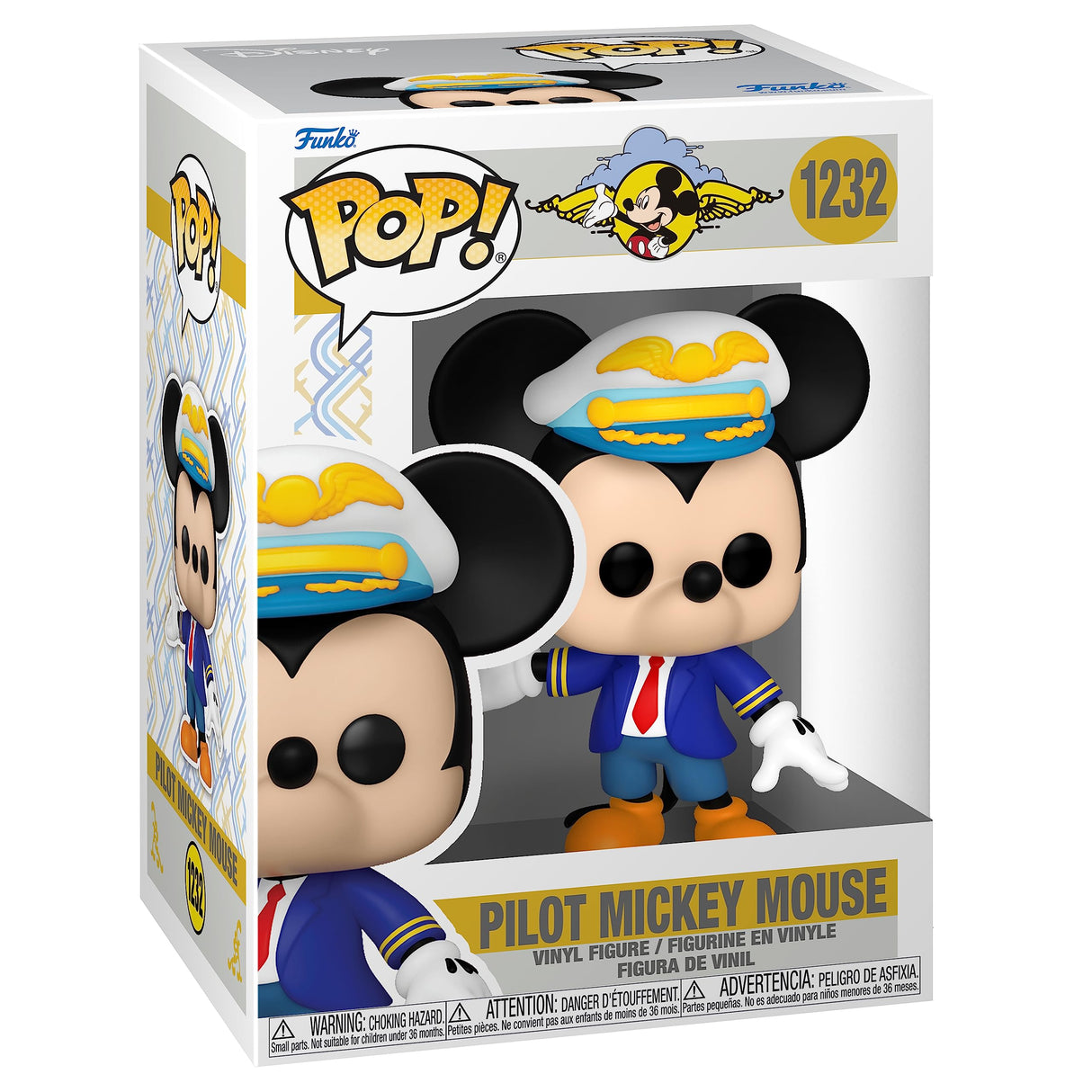 Funko POP! Disney Mickey Mouse One: Walt’s Plane - Pilot Mickey Mouse 1232