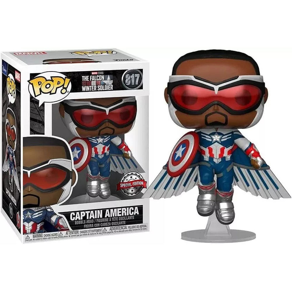 Funko POP! Marvel The Falcon and the Winter Soldier Captain America 817