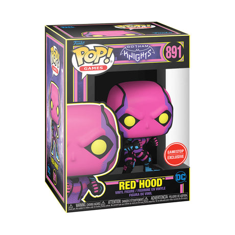 Funko POP! DC Gotham Knights Red Hood 891 Black Light