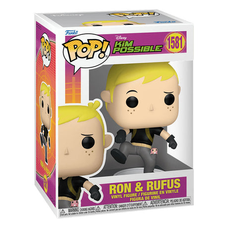 Funko POP! Disney Kim Possible Ron & Rufus 1581