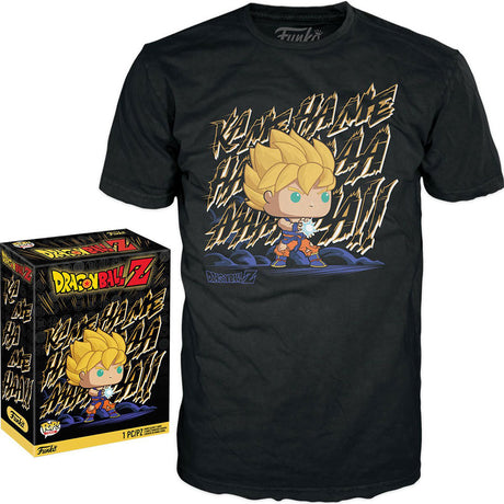 Funko POP! Dragon Ball Z Goku Kamehameha Adult Boxed T-Shirt | POP SCV
