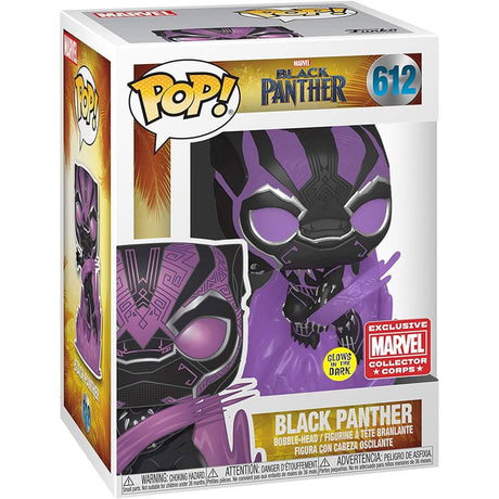 Funko POP! Marvel Black Panther Black Panther 612 | POP SCV