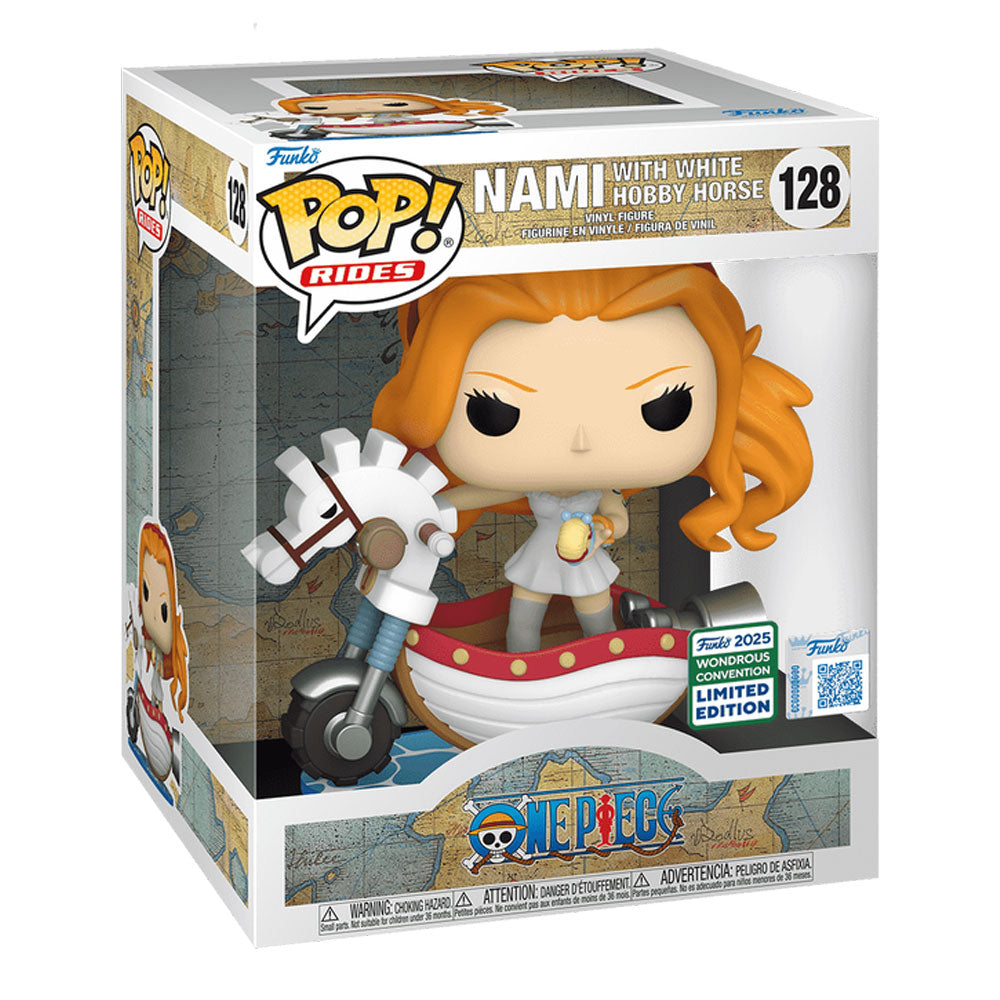 Funko POP! One Piece Nami with White Hobby Horse 128