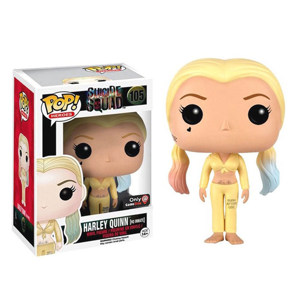 Funko POP! DC Suicide Squad Harley Quinn (HQ Inmate) 105