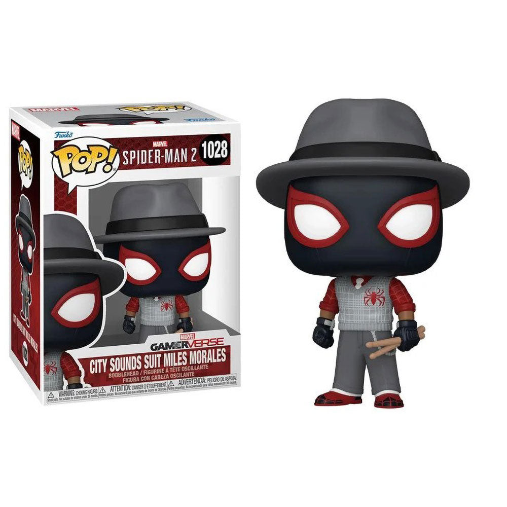 Funko POP! Marvel Spiderman 2 Miles Morales City Sounds Suit 1028
