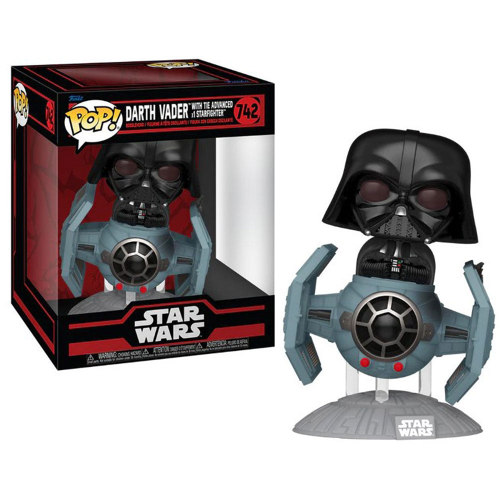 Funko POP! Rides Star Wars Dark Side Darth Vader in TIE Fighter 742