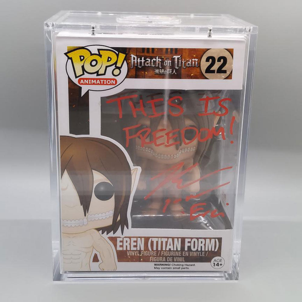 Funko POP! Signature Series Attack on Titan Eren (Titan Form) 22 PSA 2C88421