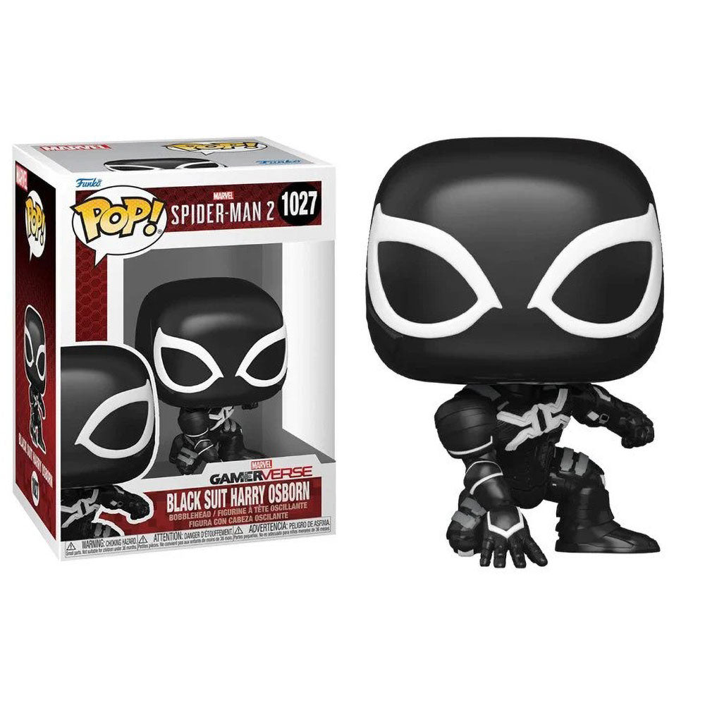 Funko POP! Marvel Spiderman 2 Black Suit Harry 1027