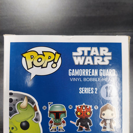 Funko POP! Star Wars Gamorrean Guard 12 (Blue Box Big Text 2011) Condition 8.5/10