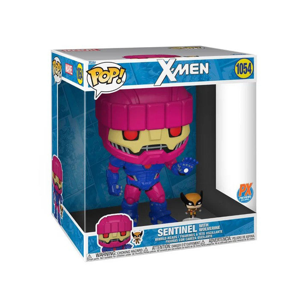 Funko POP! Marvel X-Men Sentinel with Wolverine 1054