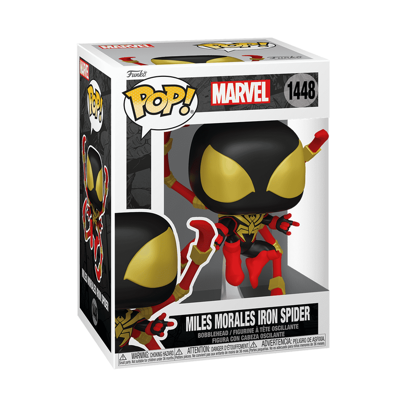 Funko POP! Marvel Comics Spiderman Miles Iron Spider 1448
