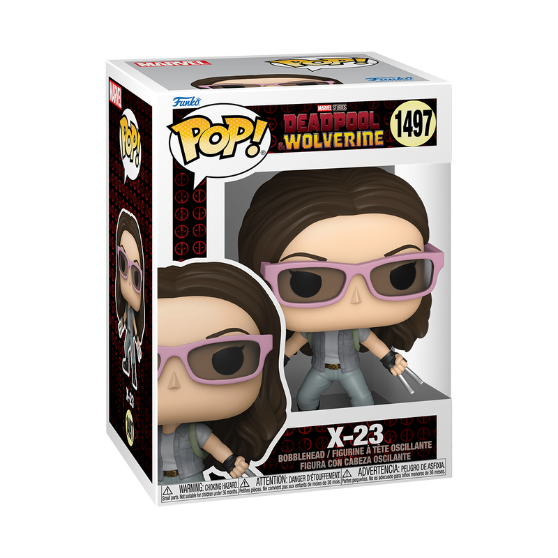 Funko POP! Marvel Deadpool and Wolverine X-23 with Sunglasses 1497