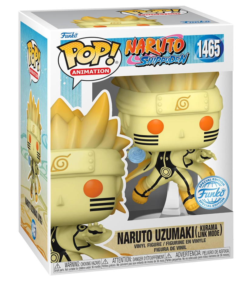 Funko POP! Naruto Shippuden Naruto Uzumaki (Kurama Link Mode) 1465