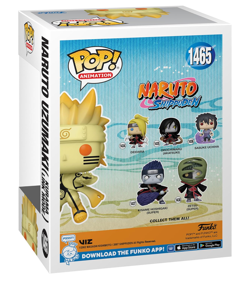 Funko POP! Naruto Shippuden Naruto Uzumaki (Kurama Link Mode) 1465