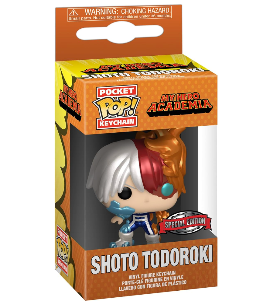 Funko POP! My Hero Academia Shoto Todoroki Keychain (GITD)