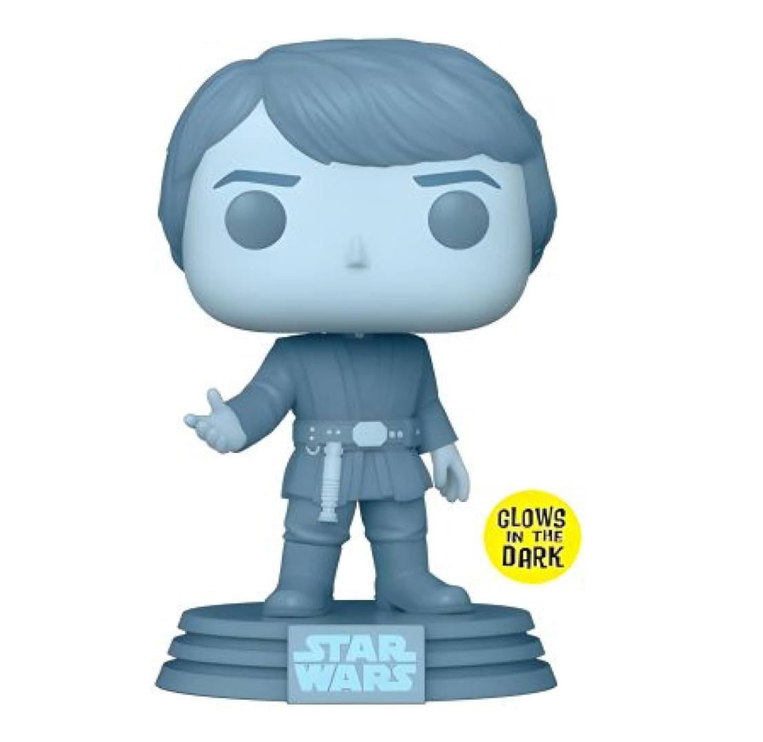 Funko POP! Star Wars Holographic Luke Skywalker 615 (GITD)