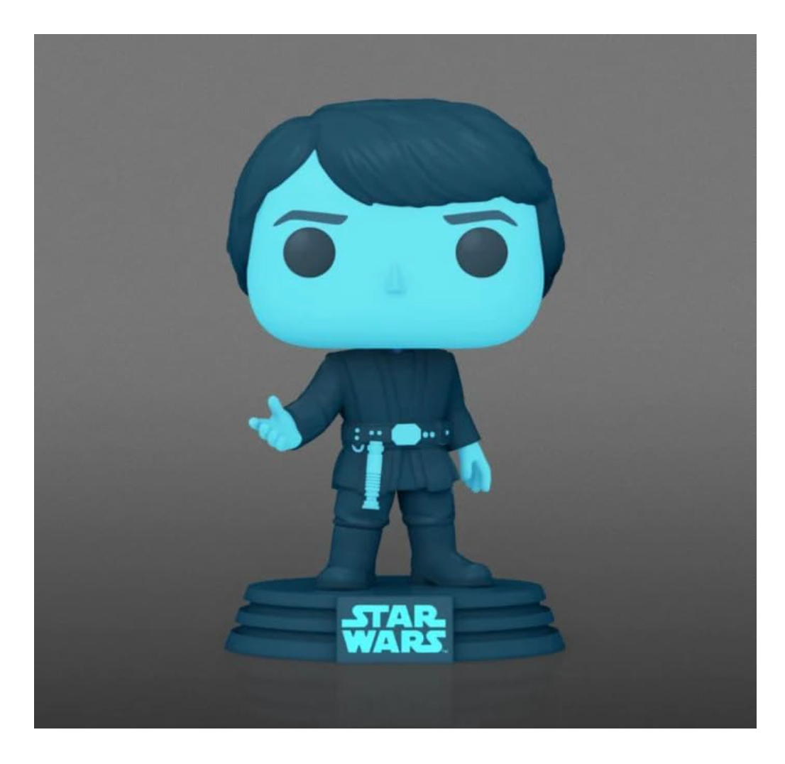Funko POP! Star Wars Holographic Luke Skywalker 615 (GITD)