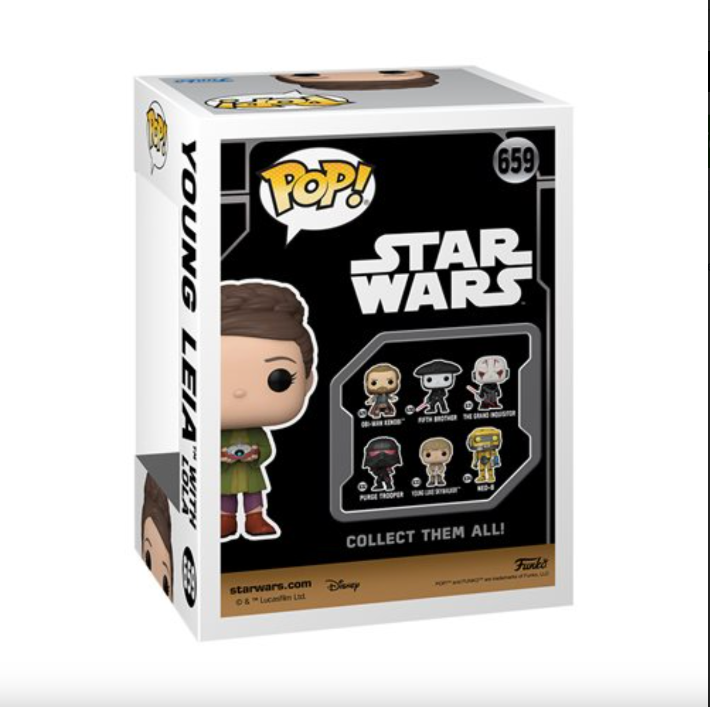 Funko POP! Star Wars Holographic Luke Skywalker 615 (GITD)