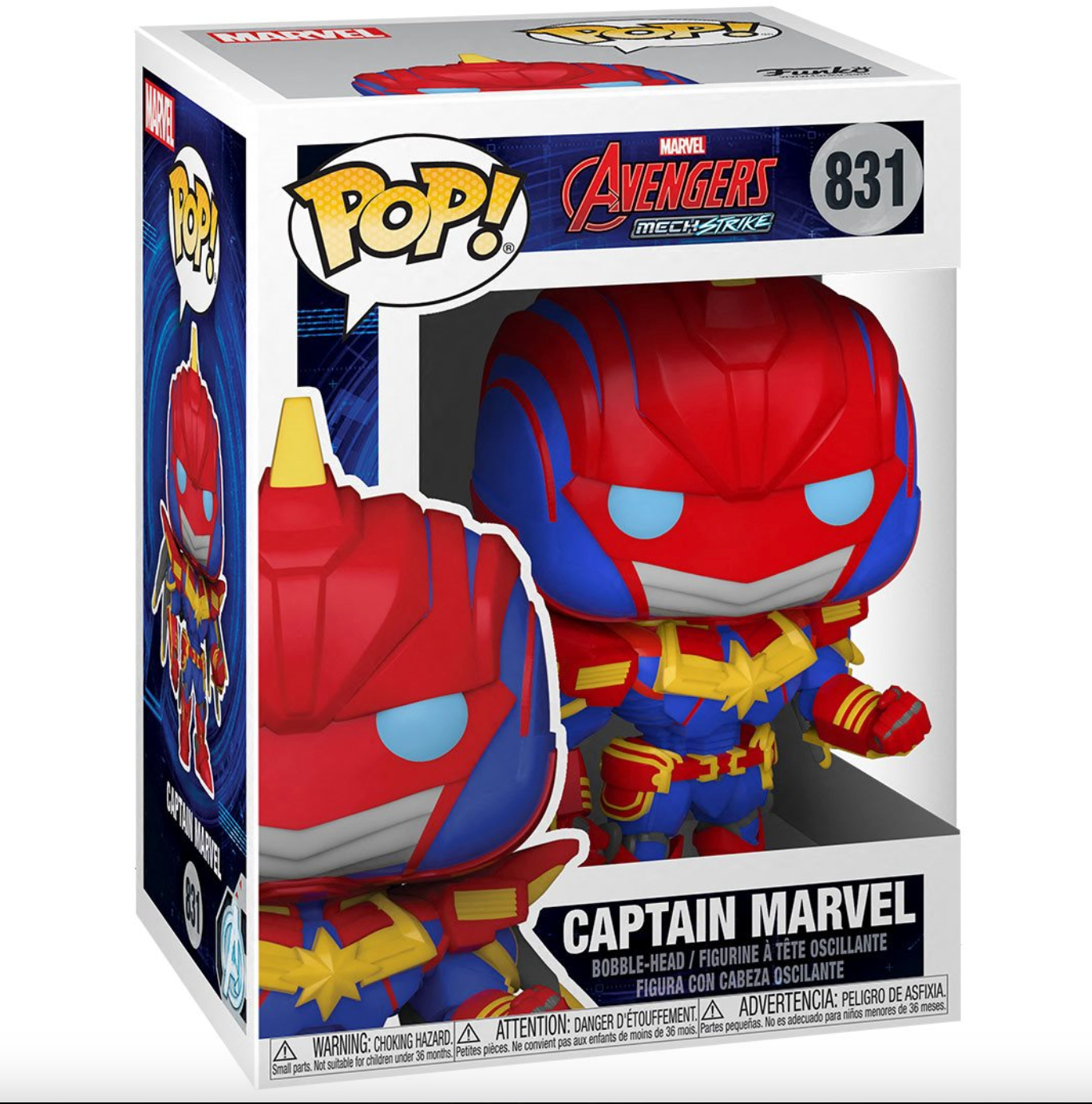 Funko POP! Marvel Mechstrike Captain Marvel 831