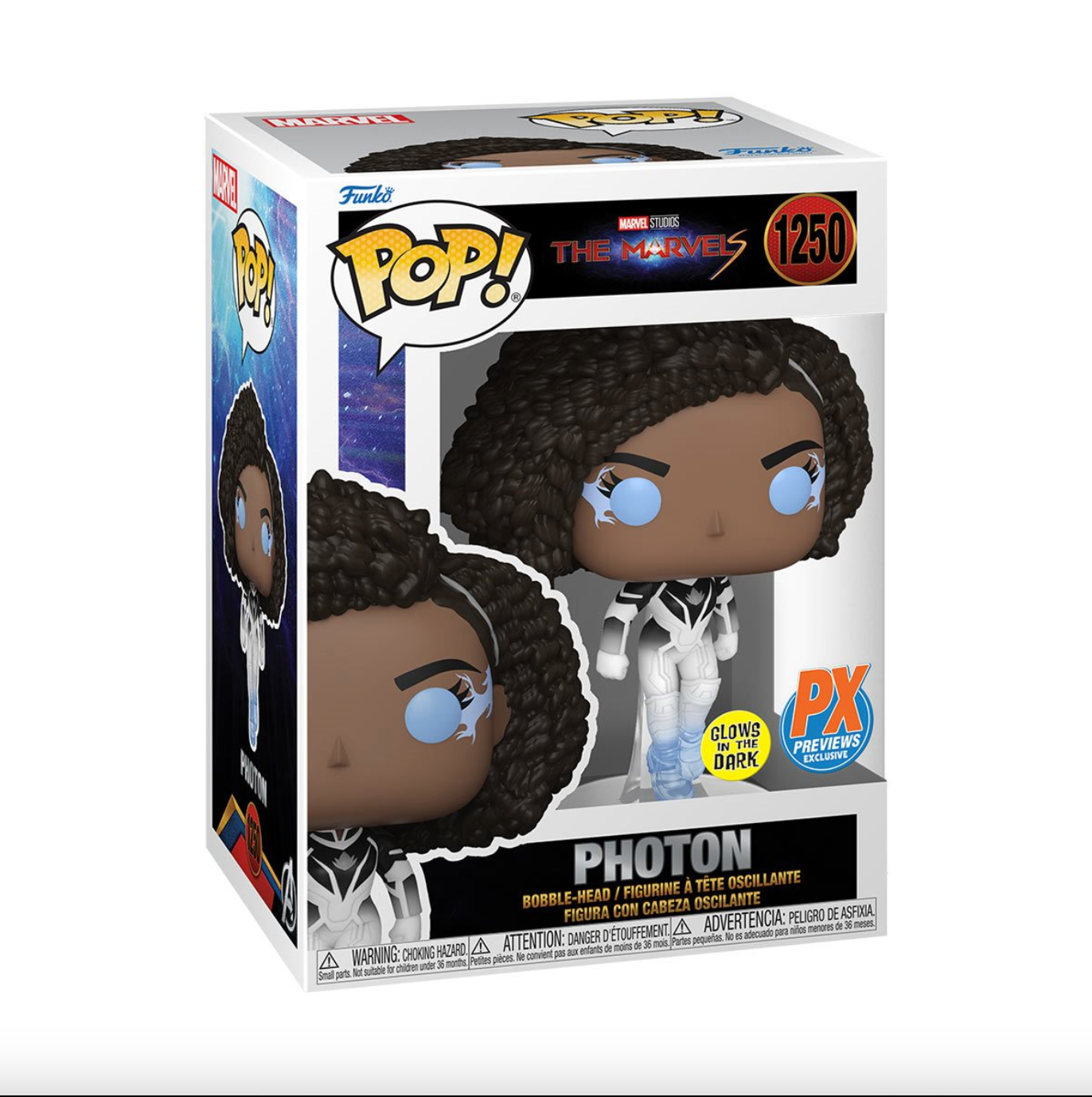Funko POP! Marvel The Marvels Photon 1250 (GITD)