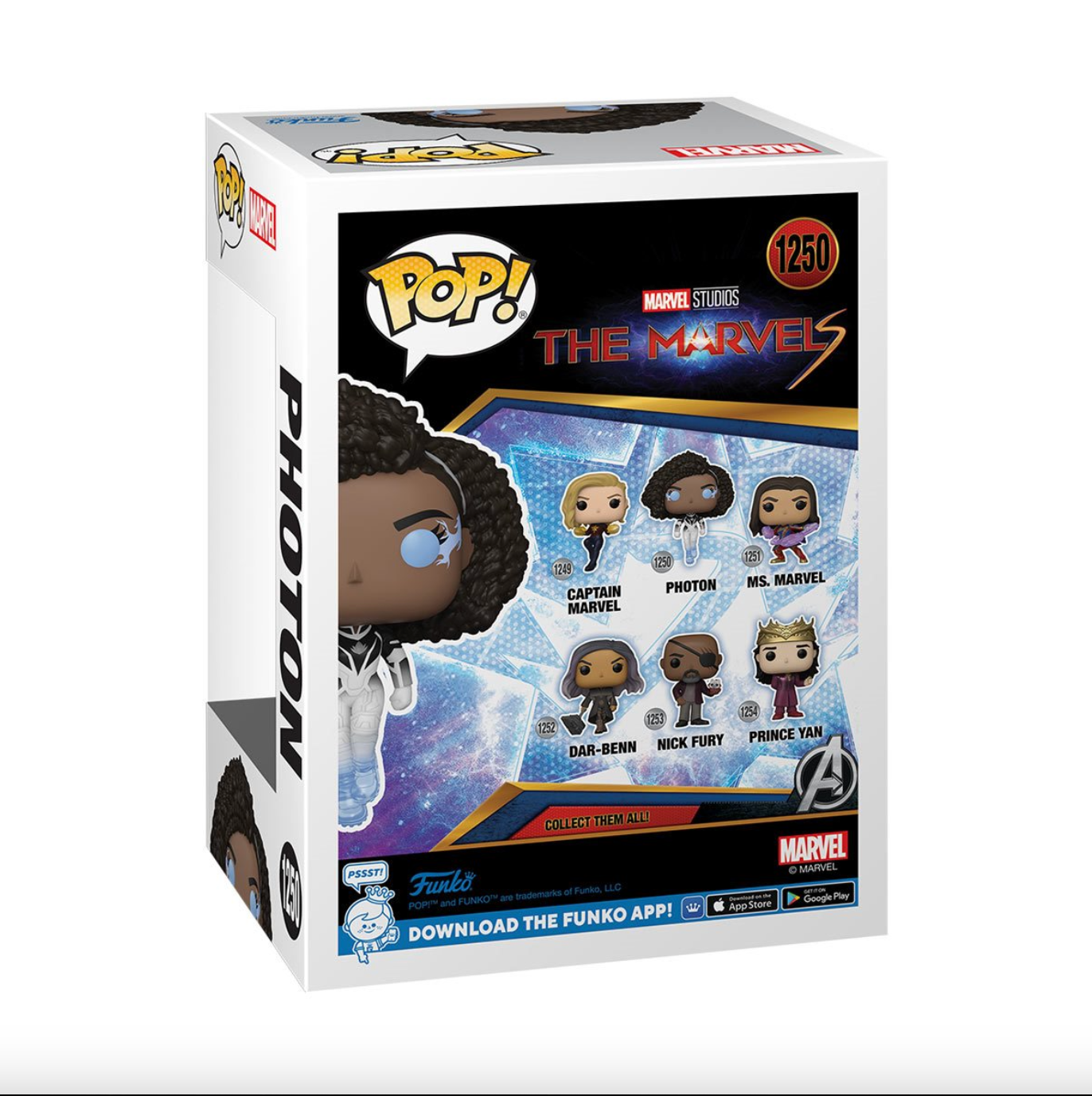 Funko POP! Marvel The Marvels Photon 1250 (GITD)