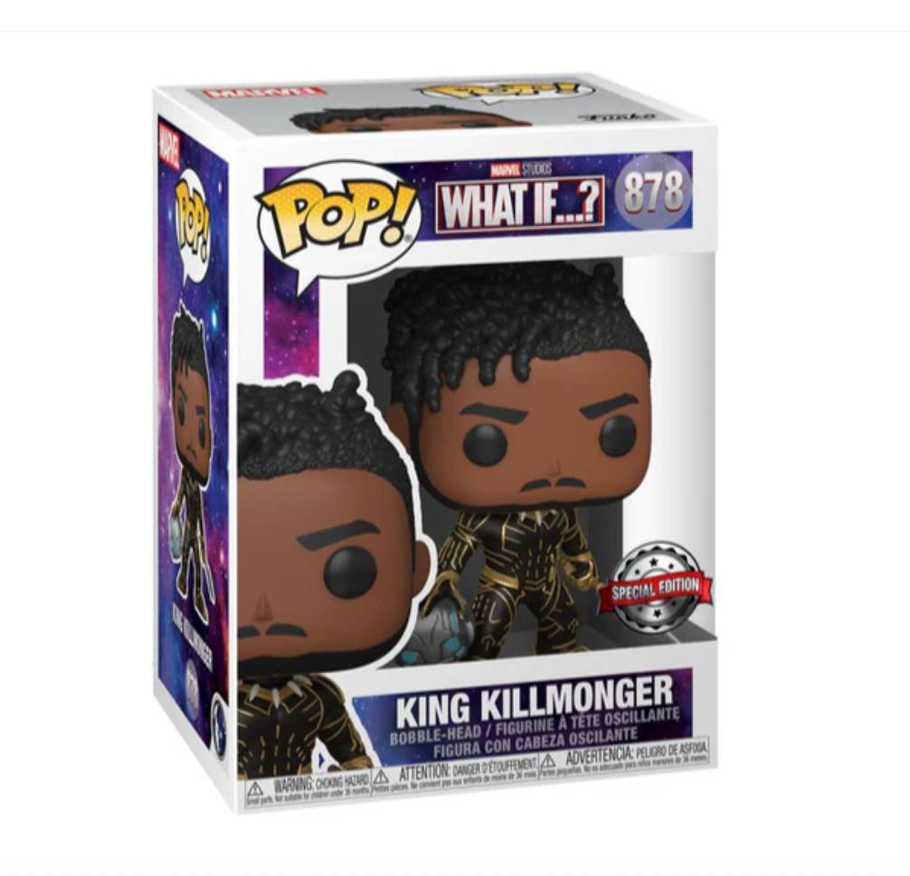 Funko POP! Marvel What If...? King Killmonger 878