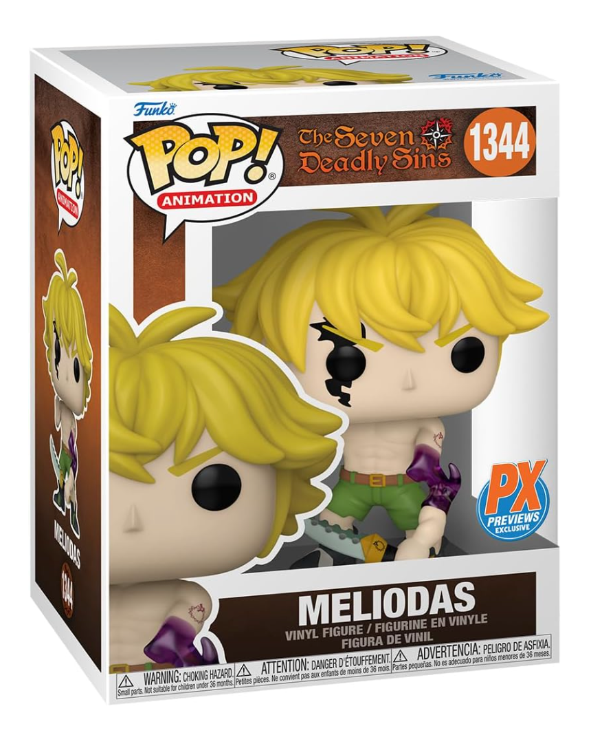 Funko POP! The Seven Deadly Sins Meliodas (Demon Mode) 1344