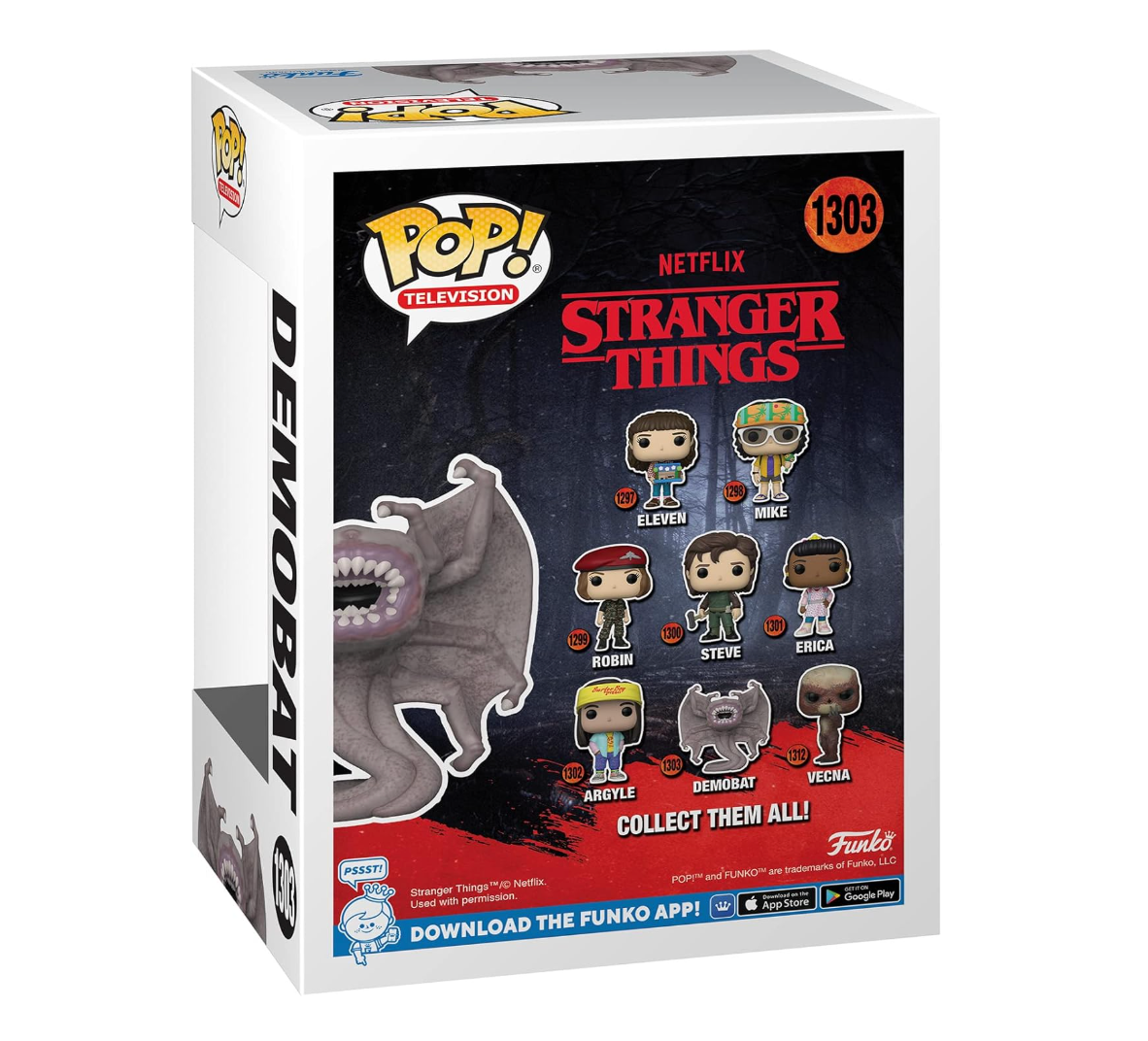 Funko POP! Stranger Things Demobat 1303