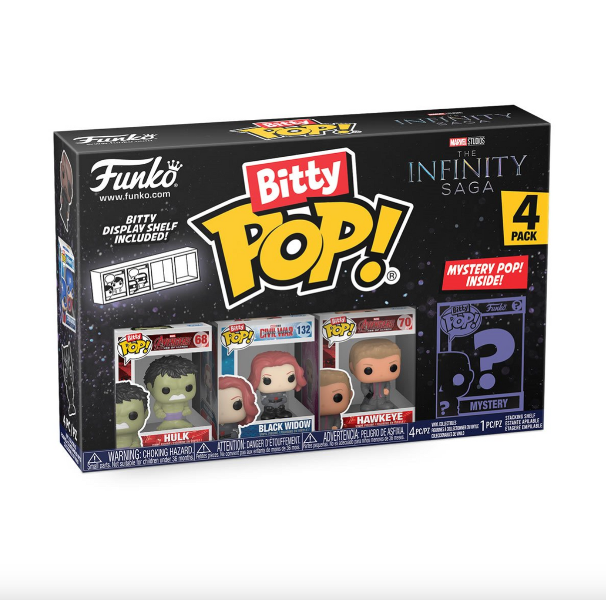 Funko Bitty POP! Marvel Avengers Hulk 4 Pack