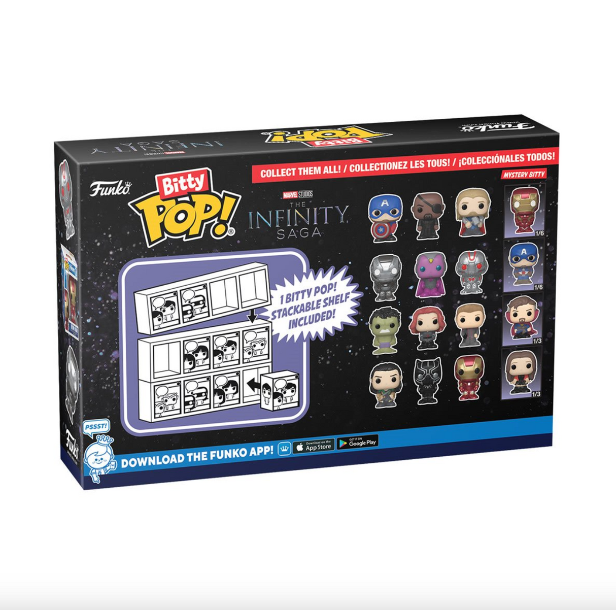 Funko Bitty POP! Marvel Avengers Hulk 4 Pack