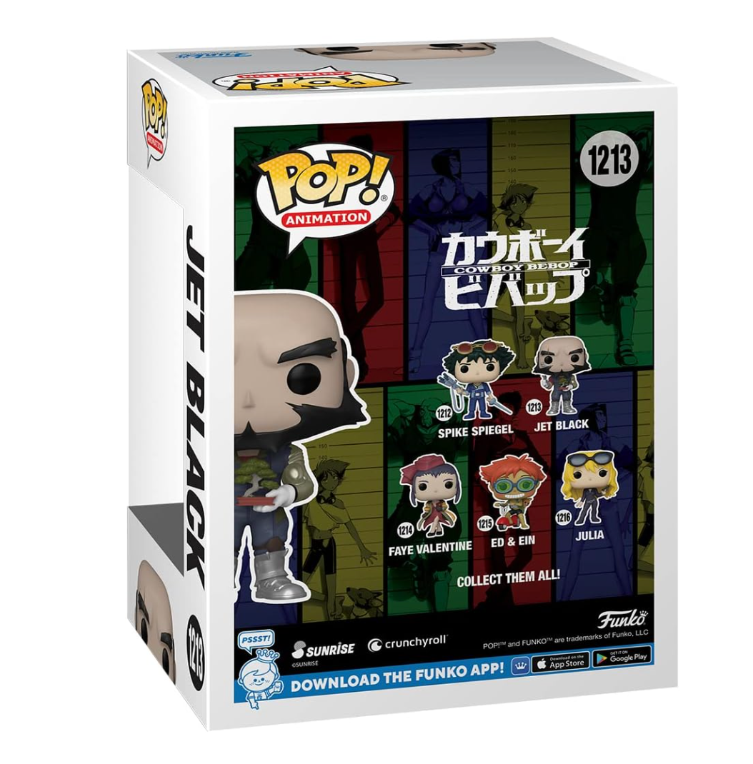 Funko POP! Cowboy Bebop Jet Black 1213