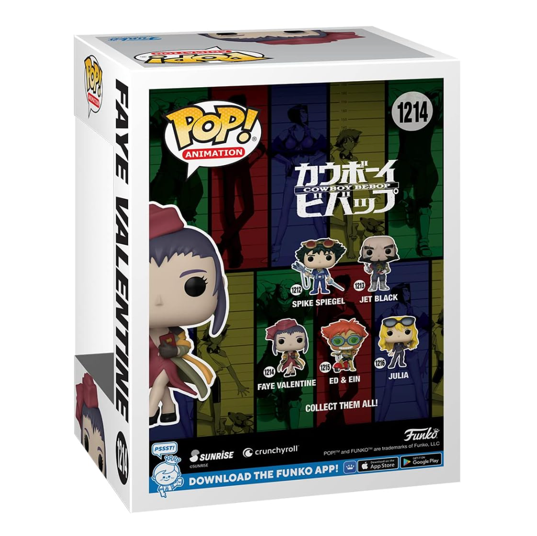 Funko POP! Cowboy Bebop Faye Valentine 1214