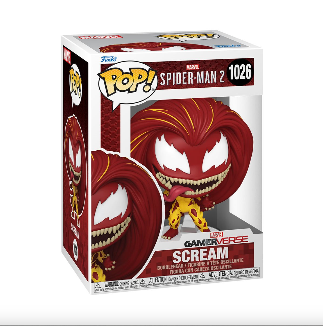 Funko POP! Marvel Spiderman 2 Scream 1026