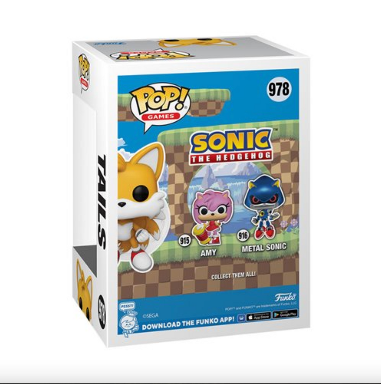 Funko POP! Sonic Tails Flying 978