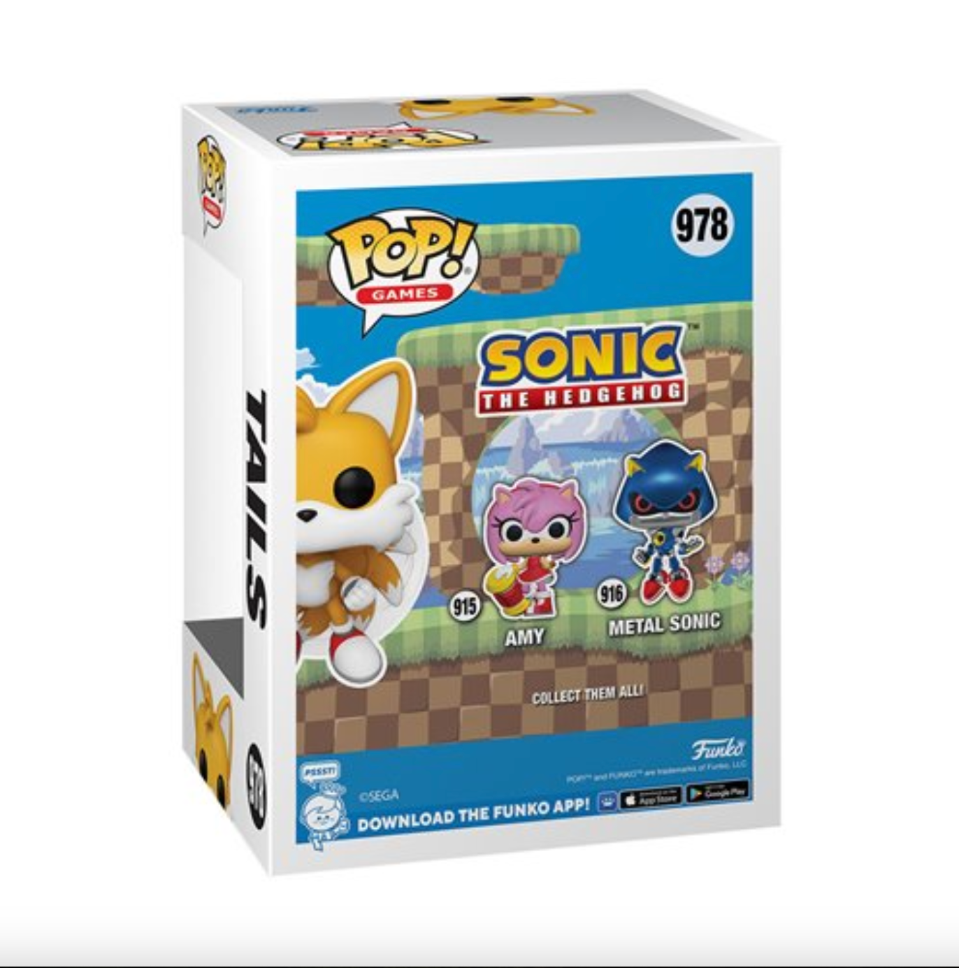 Funko POP! Sonic Tails Flying 978