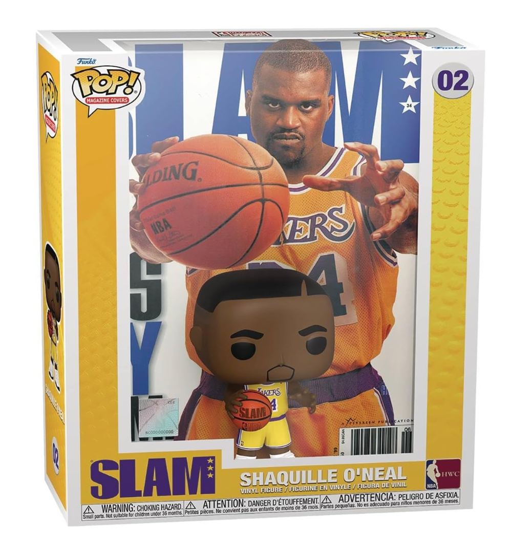 Funko POP! NBA Cover SLAM Shaquille O'Neal 02