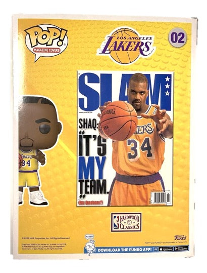 Funko POP! NBA Cover SLAM Shaquille O'Neal 02