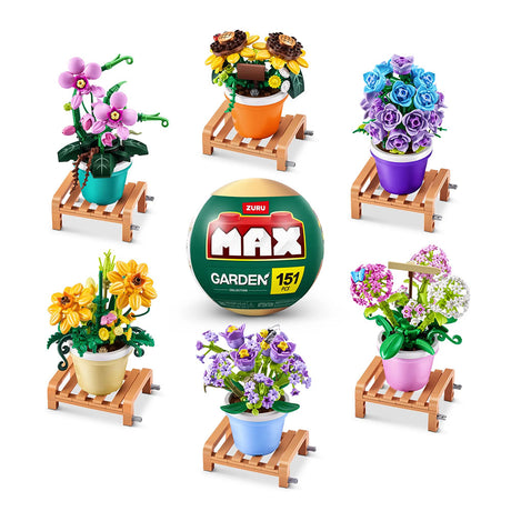 Zuru Max Premium Garden Building Bricks Collection