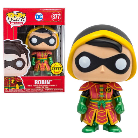 Funko POP! DC Robin 377 Chase POP SCV