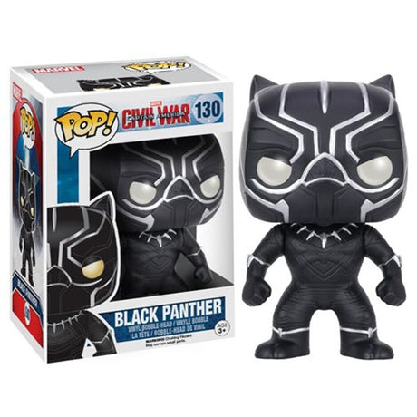 Funko POP! Civil War Black Panther 130 POP SCV