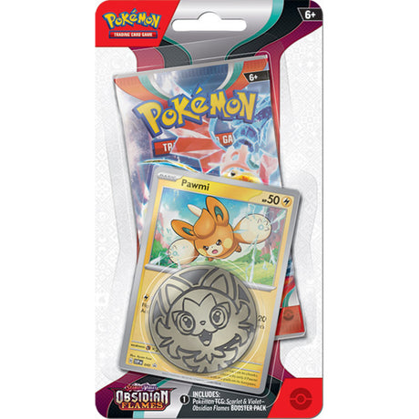 Pokémon Obsidian Flames Booster Pack w/Coin
