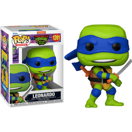 Funko POP! TMNT Mutant Mayhem Leonardo 1391 POP SCV