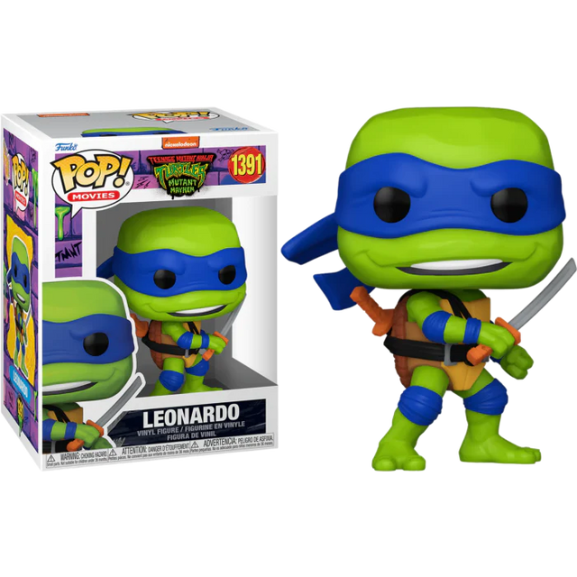 Funko POP! TMNT Mutant Mayhem Leonardo 1391 POP SCV