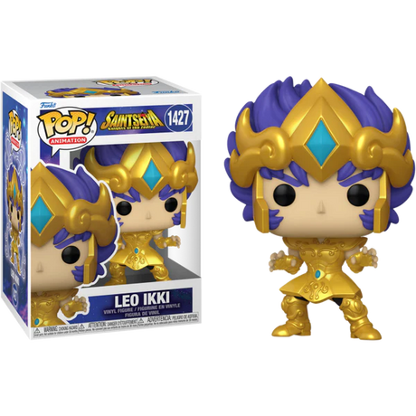 Funko POP! Saint Seiya Knights of the Zodiac Leo Ikki 1427 POP SCV