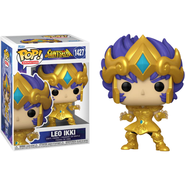 Funko POP! Saint Seiya Knights of the Zodiac Leo Ikki 1427 POP SCV