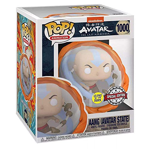 Funko POP! Avater The Last Airbender Aang (Avatar State) 1000 (GITD)